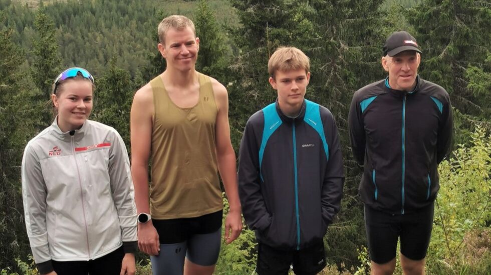 Fire av klassevinnerne i årets utgave (fra venstre): Ingeborg Rosager, Jarle Marvik, Are Brødbøl og Lars Erik Fagerlia. (Foto fra arrangørens facebookside)