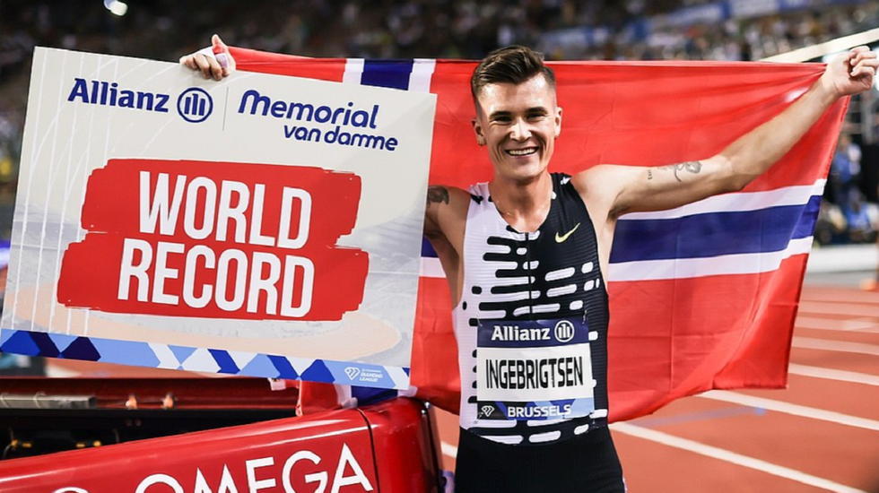 Den nye verdensrekordholderen på 2000 meter. (Foto Dan Vernon/Diamond League)