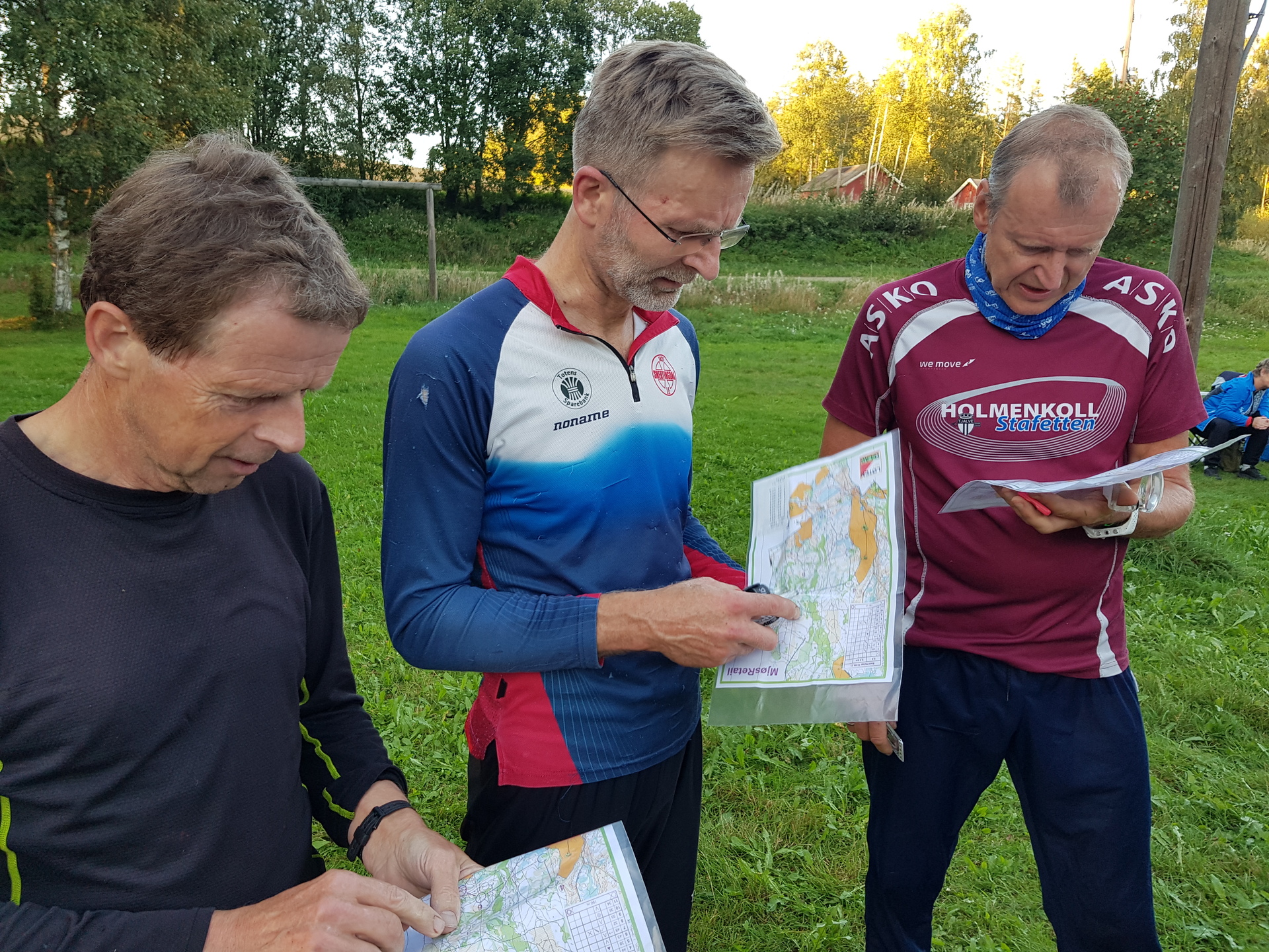 Tre raskeste på H 5,5 km Bj¢rn Solbergseter, Michael Sætvedt og Frode ¥degårdstuen.jpg