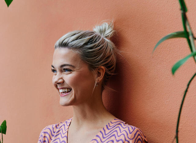 Maria Abrahamsen trener primært på grunn av de gode følelsene treningen gir henne. (Foto: Ida Fiskaa)