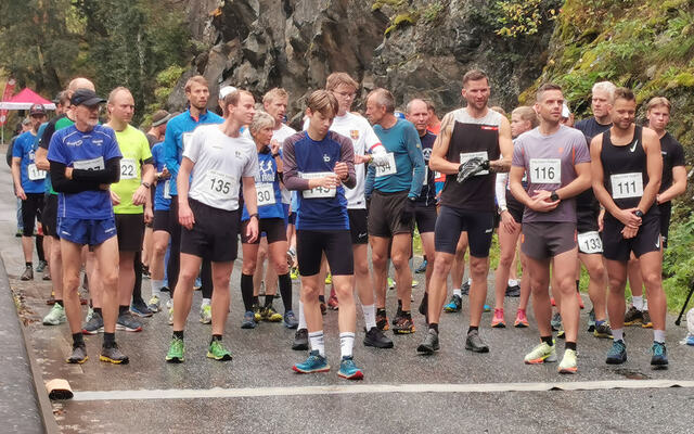 Like før start. (Foto: Jan Christian Jerving)