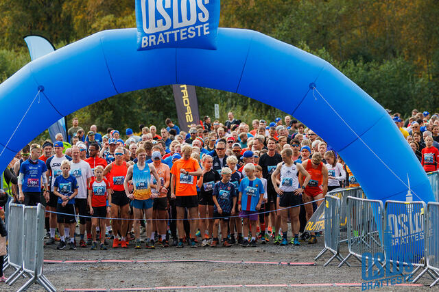 Det ligger an til fyldige felt når starten for Oslos Bratteste går førstkommende lørdag. (Foto: Sajandan Rutthira, Oslos Bratteste)