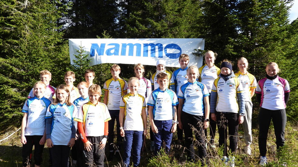 Årets vinnere av Nammocupens spesialtrøyer. (Foto: Stein Arne Negård)