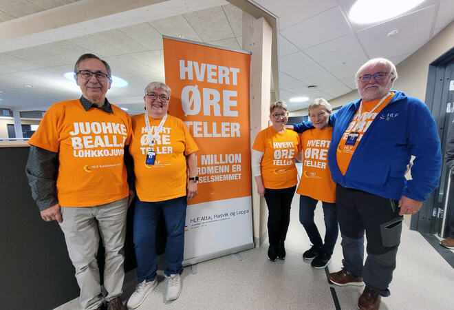 Gruppebilde av medlemmer i HLF Alta