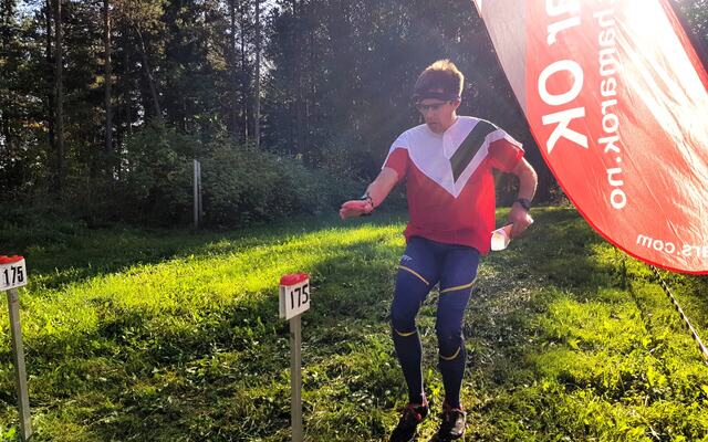 Vegard Ølstad Dalberg inn til seier i H17-. (Foto: Stein Arne Negård)
