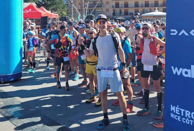 Tom Erik Halvorsen løp den lengste distansen (100 miles) Under UTMB-løpet i Nice, og ble nummer åtte. På 50K fikk vi to tredjeplasser! (Foto: John Nicolaysen)