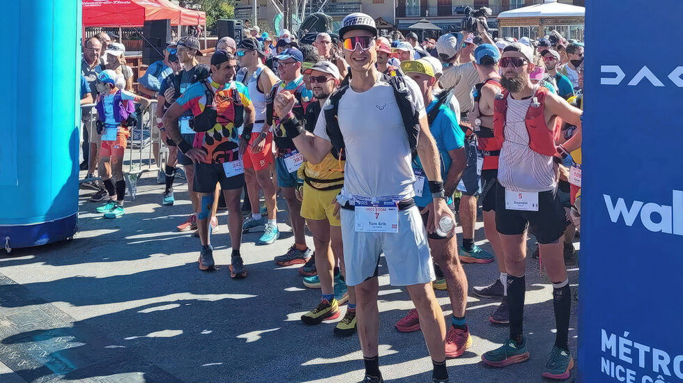 Tom Erik Halvorsen løp den lengste distansen (100 miles) Under UTMB-løpet i Nice, og ble nummer åtte. På 50K fikk vi to tredjeplasser! (Foto: John Nicolaysen)