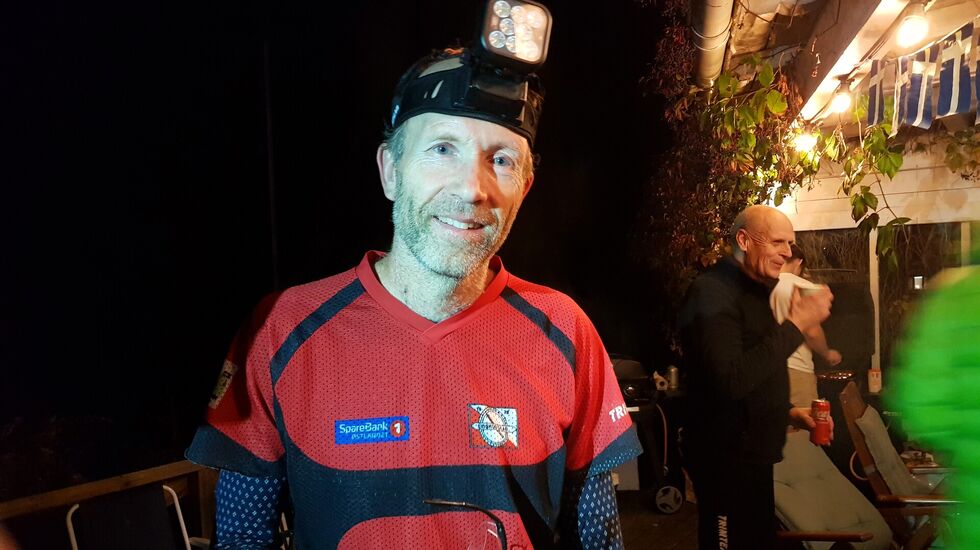 Eivind Lande fra Eidskog OL vant langløypa på det andre løpet i Nattjakta. (Foto: Stein Arne Negård)