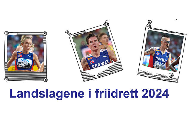 Noen av de løperne som vi finner bak lukene til Friidrettsforbundet er Karoline Bjerkeli Grøvdal, Jakob Ingebrigtsen og Henrik Ingebrigtsen. (Foto/montasje: Arne Dag Myking)