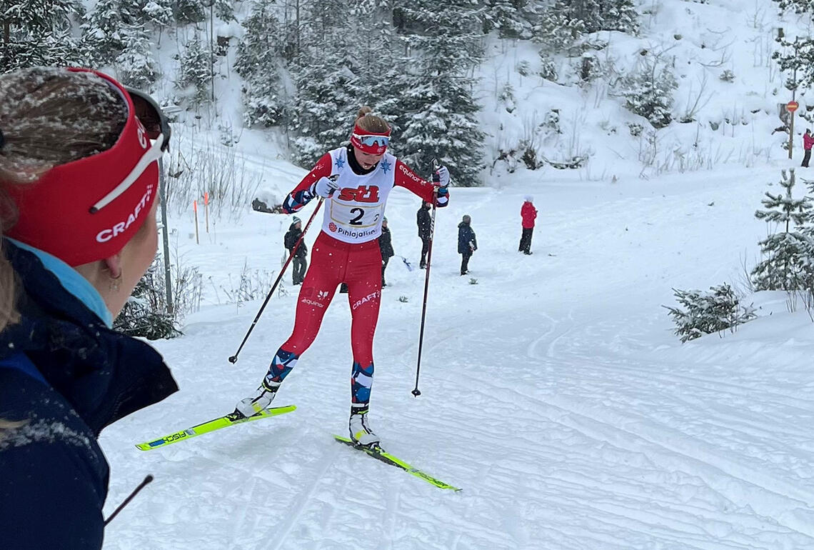 Marie Wollan Benum hadde en god skisesong sist vinter med blant annet NM-gull og andreplass i norgescupen sammenlagt for 17-åringer. (Foto: privat)