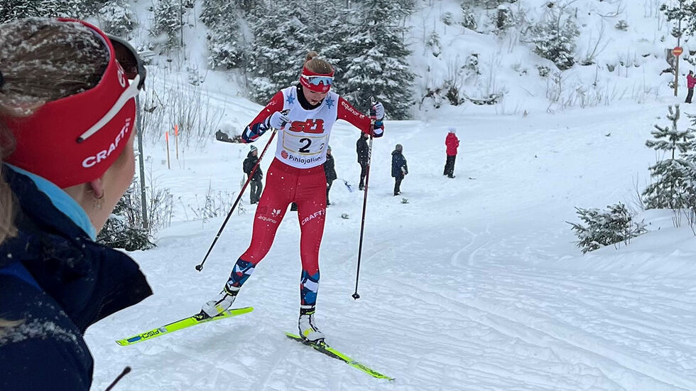 Marie Wollan Benum hadde en god skisesong sist vinter med blant annet NM-gull og andreplass i norgescupen sammenlagt for 17-åringer. (Foto: privat)