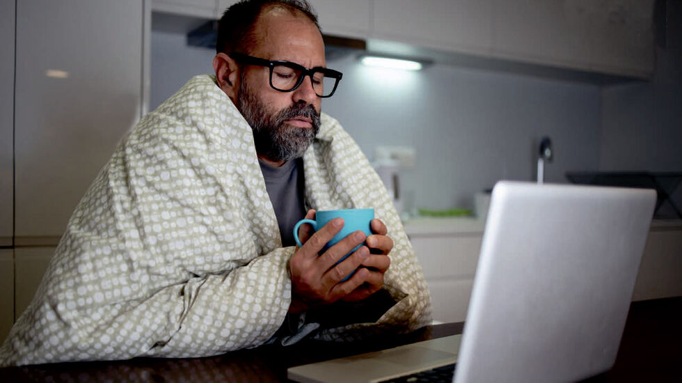 «Manflu»: Det er lett å synes synd på seg sjøl når sykdom rammer, så hvorfor ikke forsøke å forebygge? (Foto: iStockphoto)