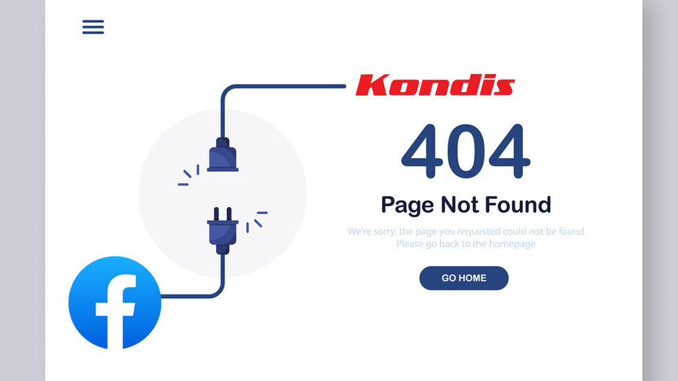 Kondis sin Facebookkonto har rett og slett forsvunnet. (Fotocredit: iStock/Diana Herashchenko)