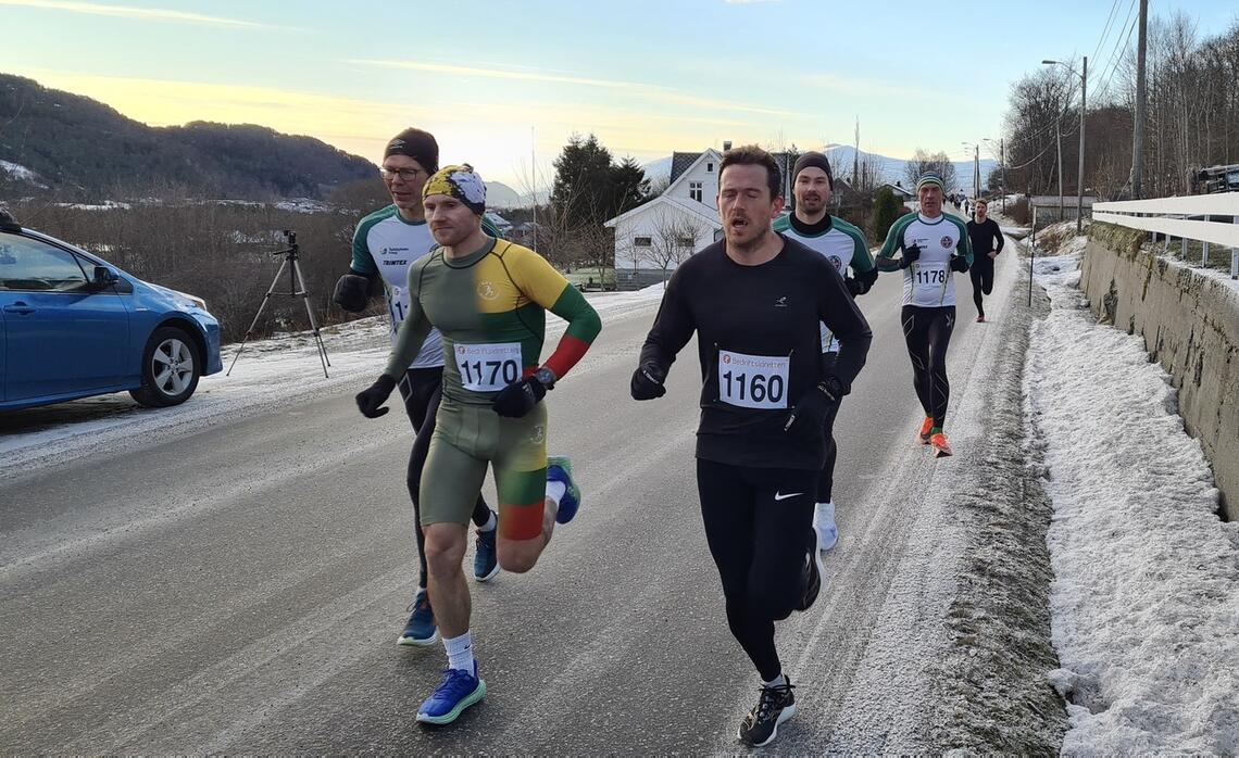 Fra vinterløpa i Ålesund i mars 2023. Foto: Sigbjørn Anton Lerstad