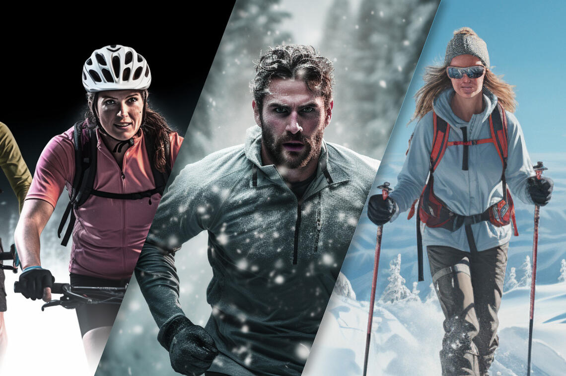 Bli med på utfordringen: Samle 200 kilometer ved å løpe, sykle eller gå på ski. (Illustrasjon: Tom-Arild Hansen)