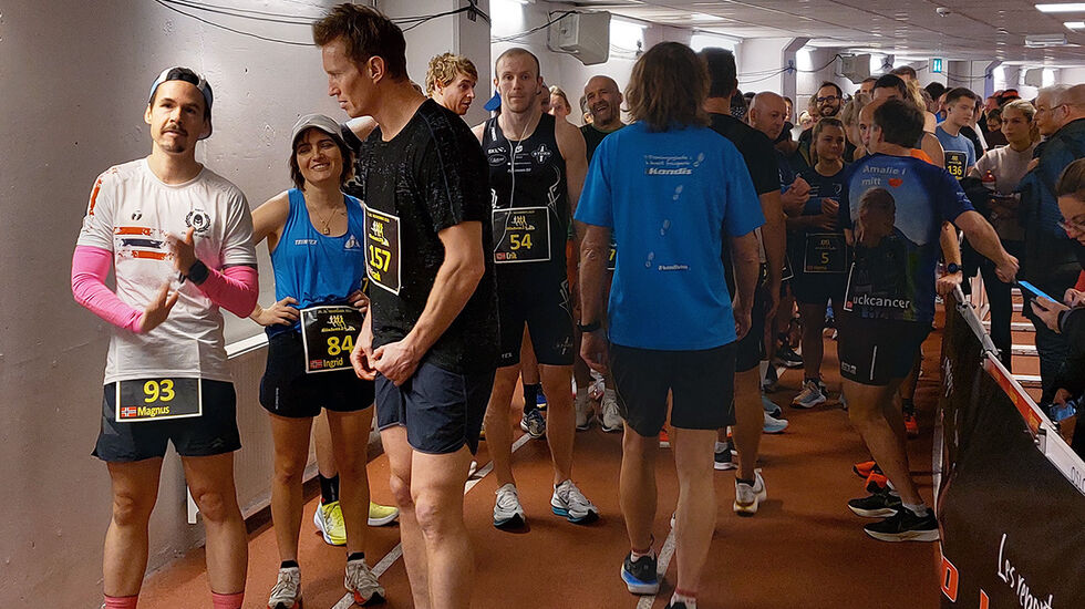 Kondis fulgte starten av årets Bislett24. (Foto: Tom-Arild Hansen)