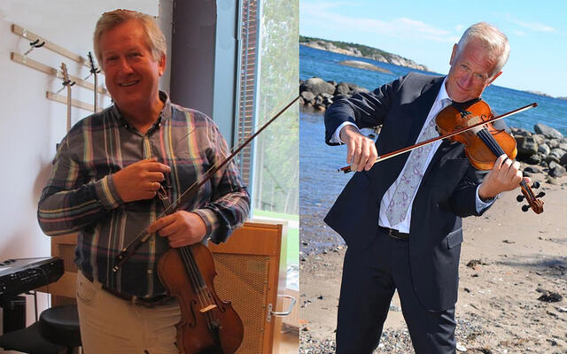 Pål Runsjø, før og etter at fysisk trening ble en viktig del av livsstilen hans. (Foto: privat)