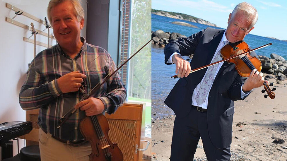 Pål Runsjø, før og etter at fysisk trening ble en viktig del av livsstilen hans. (Foto: privat)