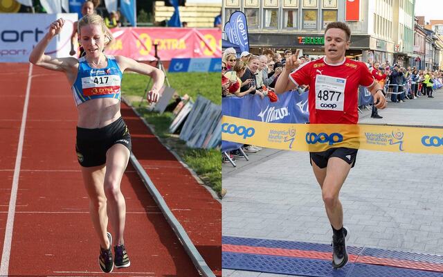 Hanne Mjøen Maridal og Erik Lomås. (Foto: Kjell Vigestad/Zoltan Tot)