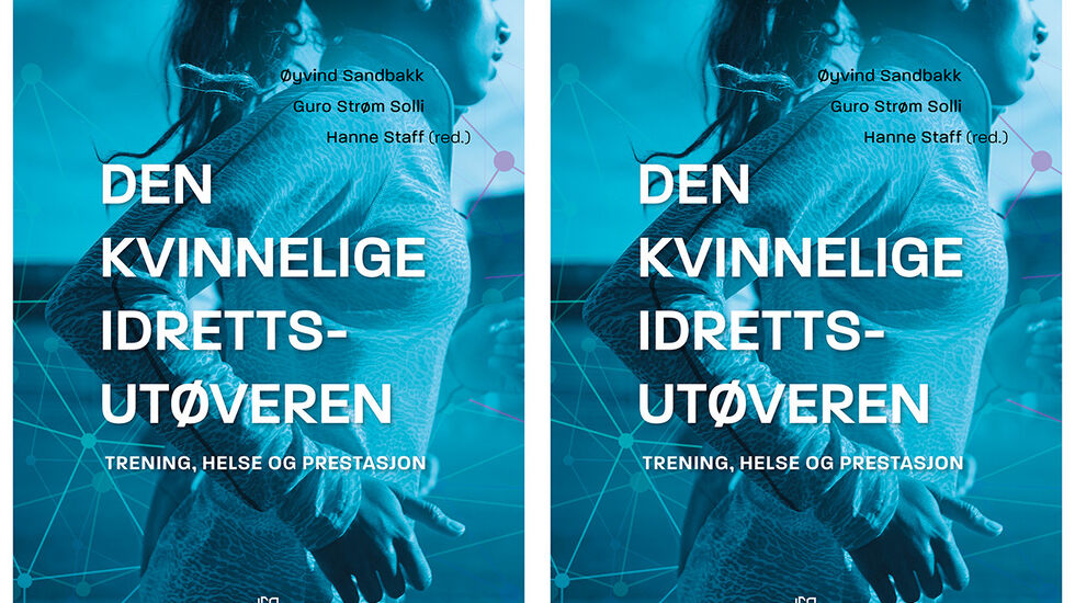 Øyvind Sandbakk, Guro Strøm Solli og Hanne Staff er trioen bak den nye boka om Den kvinnelige idrettsutøveren. (Foto: Fagbokforlaget)