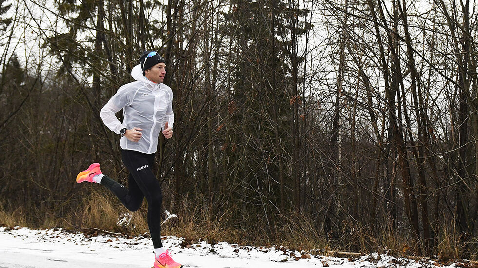 Den tidligere langrennsløperen Simen Østensen har i en alder av 39 år fått en ny vår som løper. (Foto: Bjørn Johannessen)
