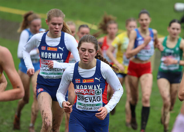 Anna Marie Nordengen Sirevåg løp inn til en fin 17. plass i EM etter at dette intervjuet ble gjort. (Foto: Arne Dag Myking)