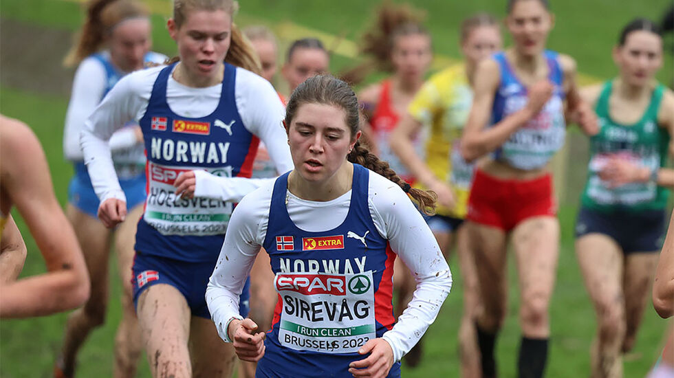Anna Marie Nordengen Sirevåg løp inn til en fin 17. plass i EM etter at dette intervjuet ble gjort. (Foto: Arne Dag Myking)