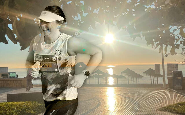 42 kilometer i Malagas gater.