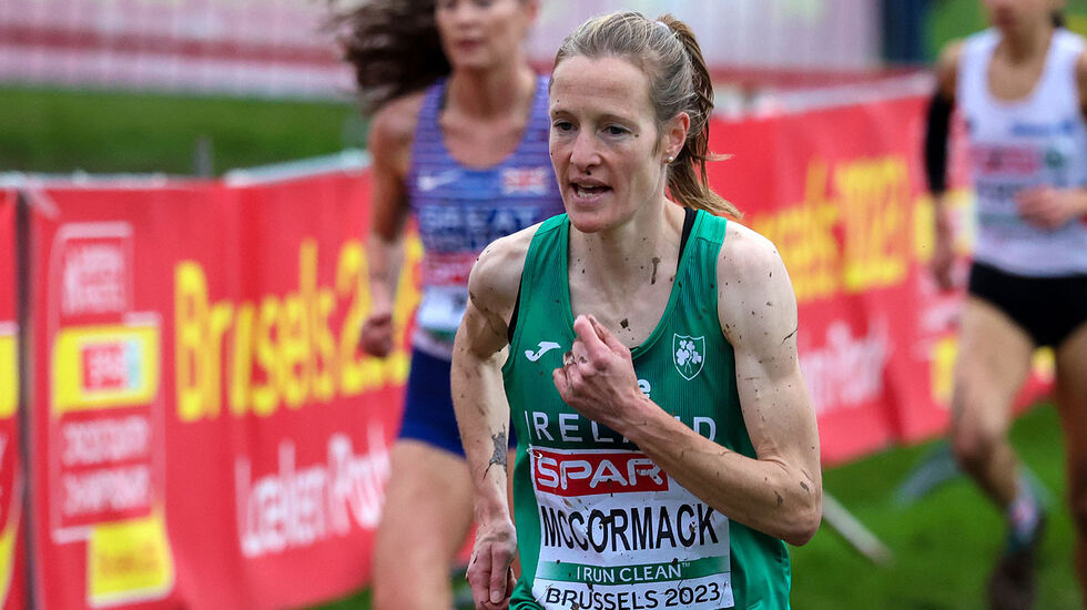 I EM Terrengløp den 10. desember i år løp Fionnuala Mccormack inn til en 4. plass. Det var akkurat en uke etter at hun tok OL-kravet på maraton i Valencia. (Foto: Arne Dag Myking)