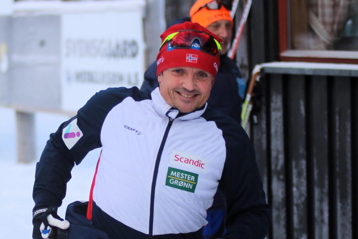 Etter en lang karriere som sittende parautøver hevder Trygve Toskedal Larsen, opprinnelig fra Karmøy, seg nå i verdenstoppen som stående utøver. (Foto: Jan Erik Bakken)