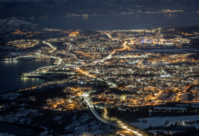 Alta Vest fra Nordtoppen