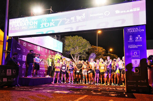 Grand Canaria Halvmaraton hadde også 5 km, 10,5 km og et rulleskøyteløp på programmet. (Foto: arrangøren)