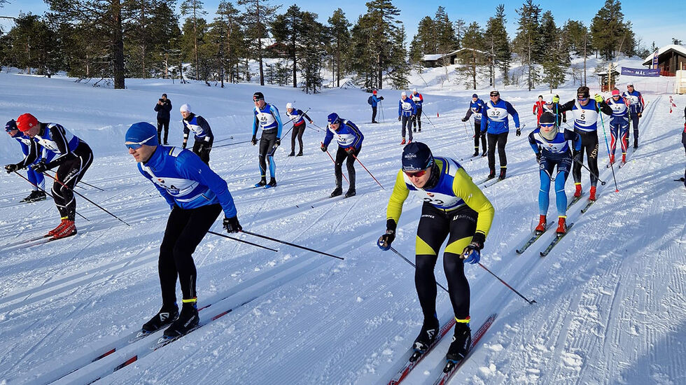 Det var totalt 59 fullførende deltakere i årets utgave av Vikerfjelløpet ved Hønefoss (Foto: Arrangøren)