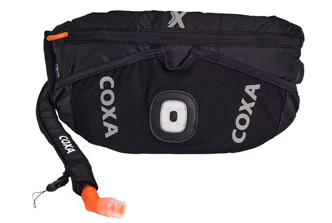 Coxa WR1 er et komfortabelt og brukervennlig drikkebelte til langrenn og rulleski. (Foto: produsenten)