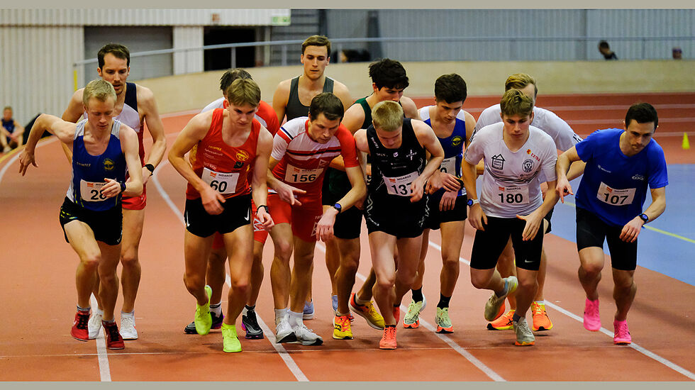 Start 3000 meter
