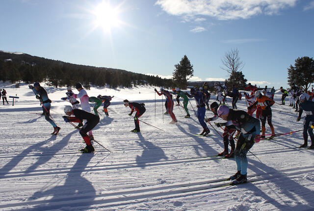 I strålende sol fullførte 517 deltakere årets utgave av Furusjøen Rundt-rennet. (Alle foto: arrangøren)
