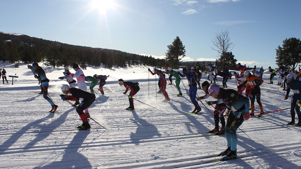 I strålende sol fullførte 517 deltakere årets utgave av Furusjøen Rundt-rennet. (Alle foto: arrangøren)