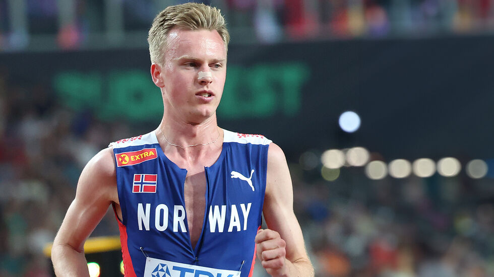 Narve Gilje Nordås blir eneste norske utøver på mellomdistanse under VM innendørs 1. til 3. mars. (Foto: Arne Dag Myking)