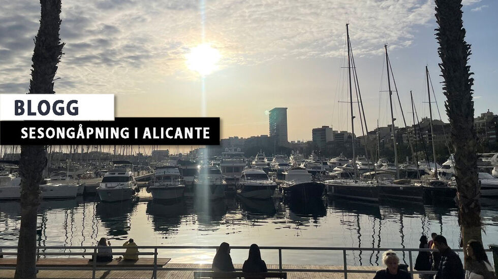 Plutselig var jeg med på løpefest i Alicante. (Foto: Privat)