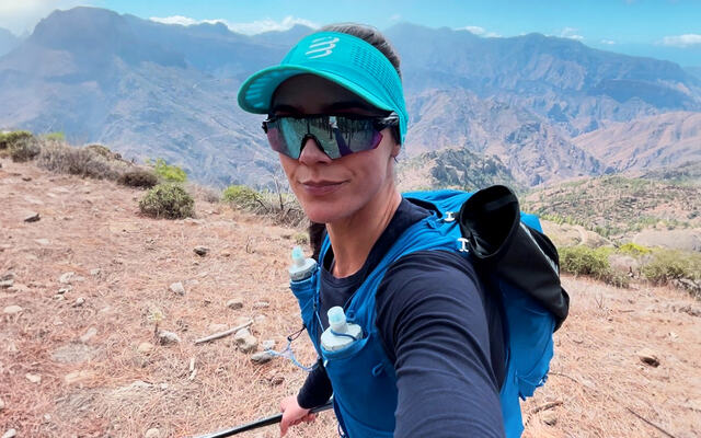 Rebecca Furnes debuterte som ultraløper med en kjempeopplevelse på Gran Canaria. (Foto: Privat)