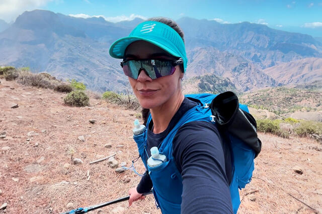 Rebecca Furnes debuterte som ultraløper med en kjempeopplevelse på Gran Canaria. (Foto: Privat)