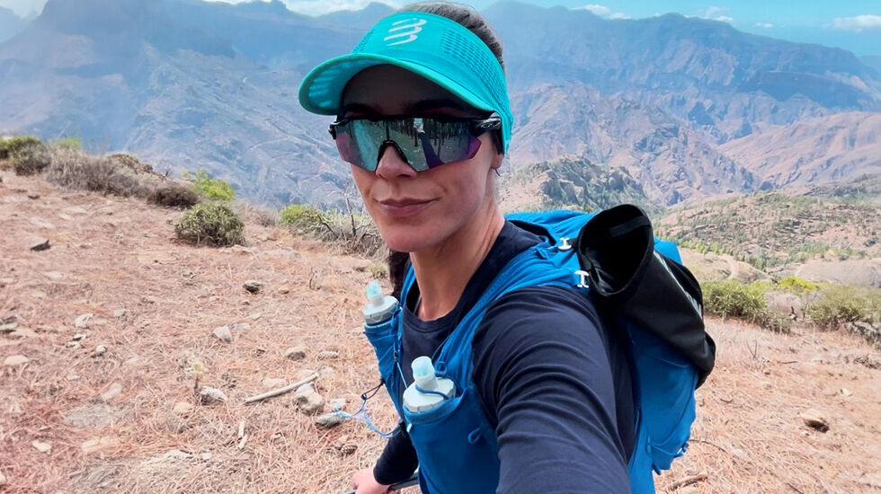 Rebecca Furnes debuterte som ultraløper med en kjempeopplevelse på Gran Canaria. (Foto: Privat)