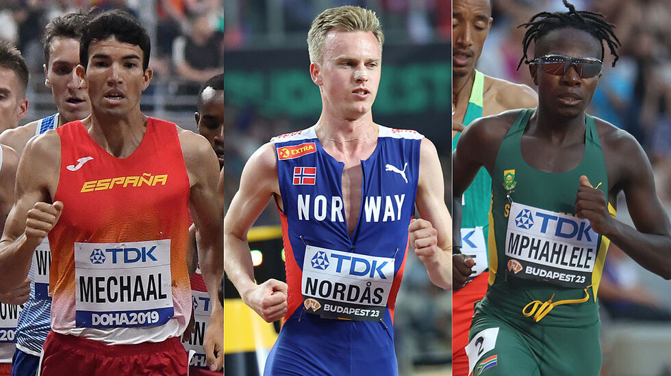 Adel Mechaal, Narve Gilje Nordås, Ryan Mphahlele.