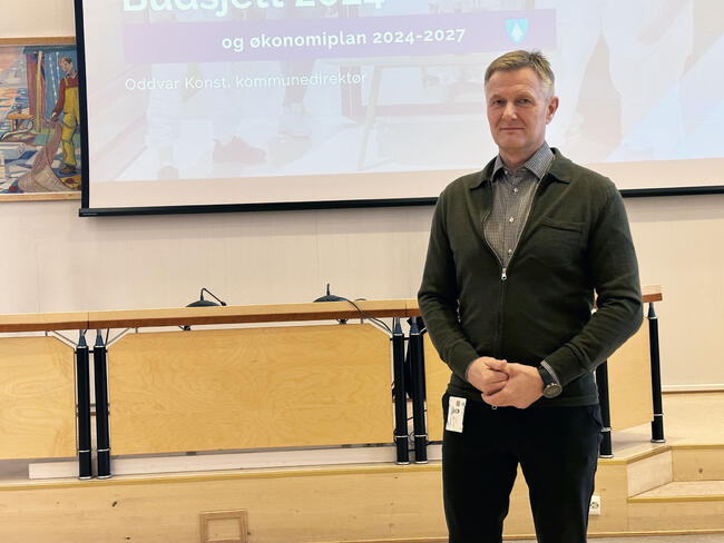 Kommunedirektør Oddvar Konst
