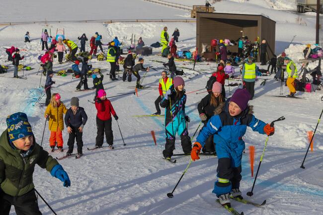 Aronnes skole på Skisprell