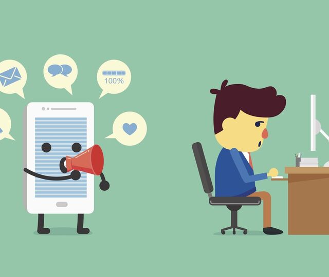 Hvis du blir avbrutt 30 minutter om dagen, hver arbeidsdag, så tilsvarer dette tre arbeidsuker i året!