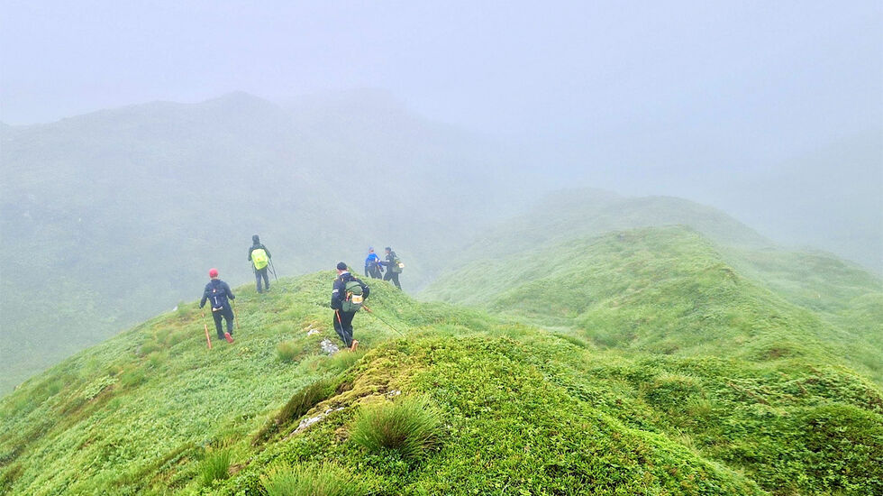 Oslo Bergen Trail byr på det meste av natur, underlag og vær, så det gjelder å være godt forberedt. (Foto: arrangøren) 
