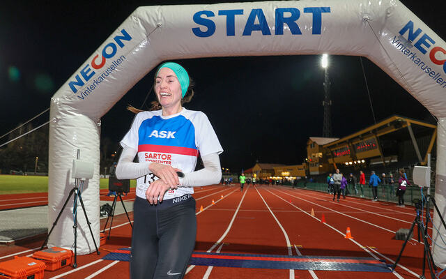 Rebekka Birkeland vant 10 km denne gangen. (Alle foto: Arne Dag Myking)