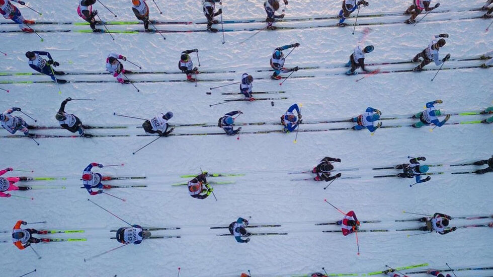 Gro Siljan Hjukse gikk det 222 km lange Nordenskioldsloppet. (Foto: Arrangøren)