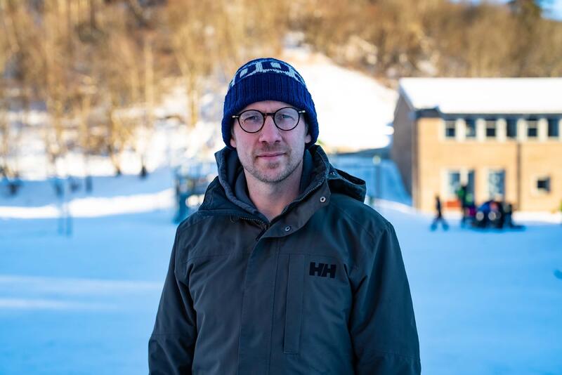Jørgen Brun-Pedersen, faglærer ved Høyeggen skole. Foto: Melhus kommune/Mariken Lie